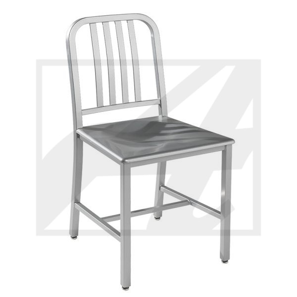 Edison w:Metal Seat Chair