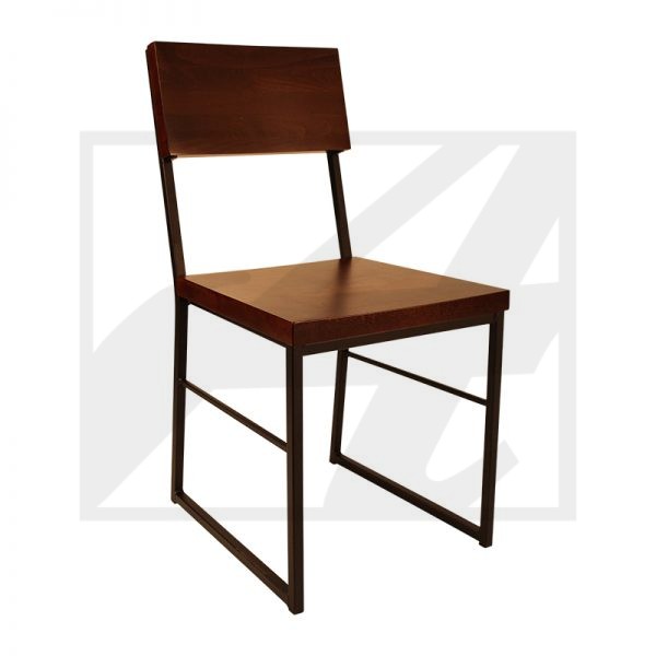 BAKER DINING CHAIR W-SLED BACK (1)