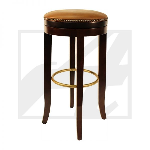 LAUREN SWIVEL BACKLESS STOOL (1)