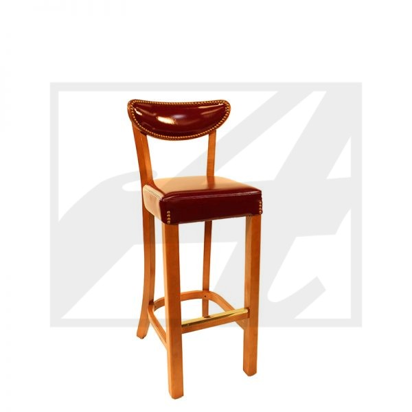 Oxblood Barstool